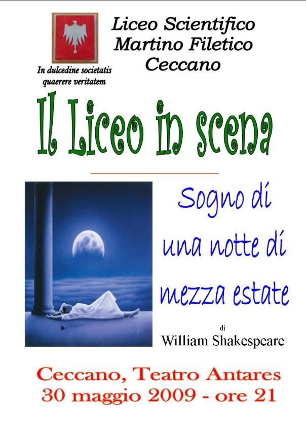 il liceo in scena 20091