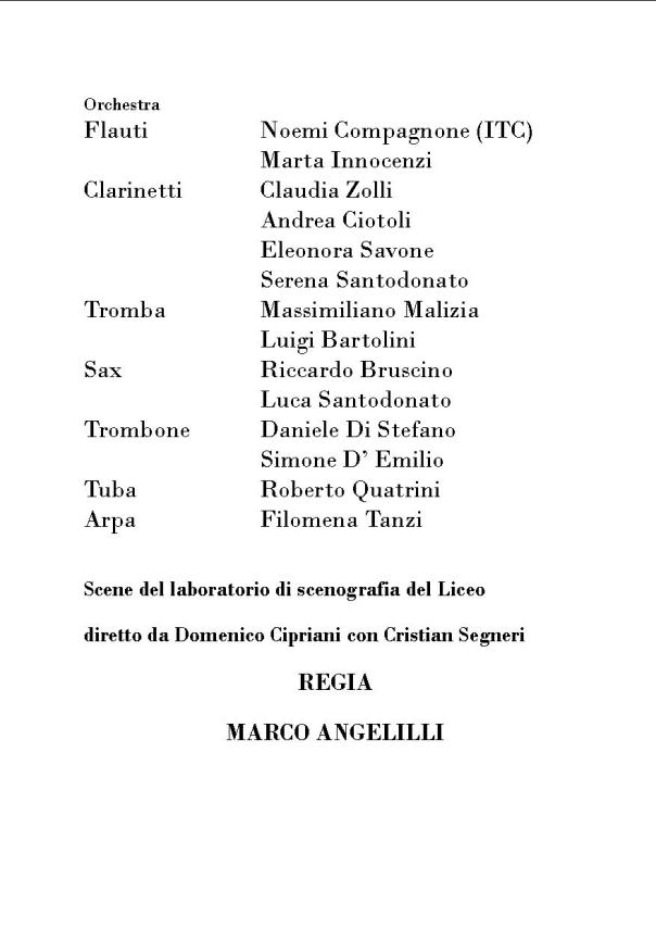 il liceo in scena 20093