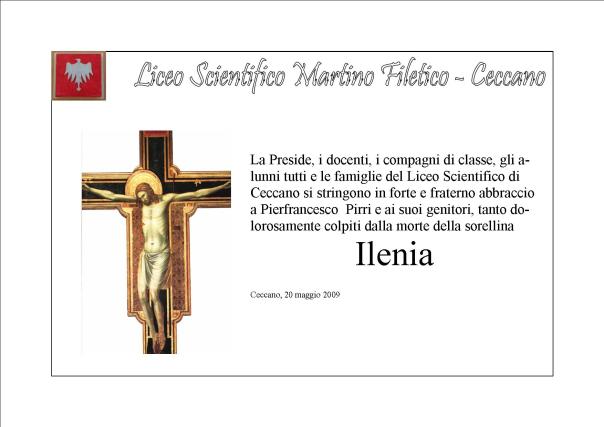 manifesto ilenia