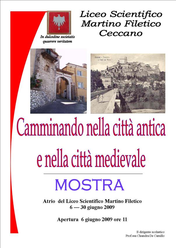 manifesto città medievale