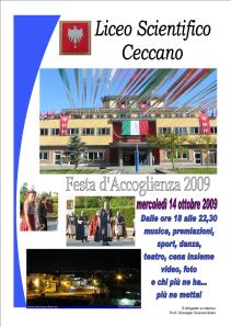 manifesto accoglienza 2009