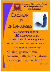 manifesto giornata lingue 2014