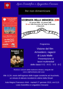 Giornata della Memoria 2015